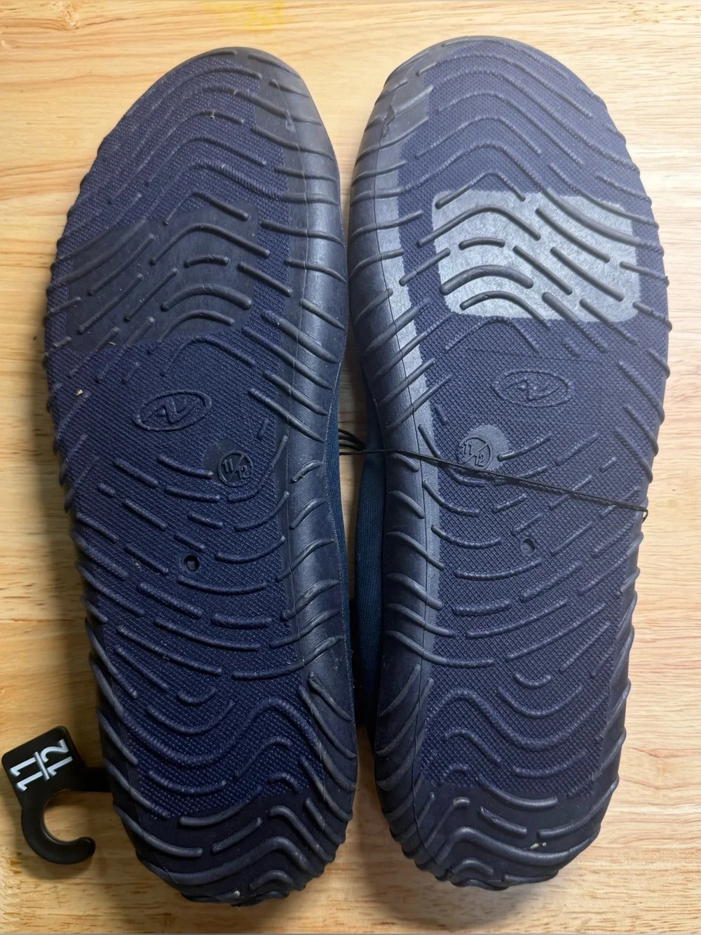 Athletic Works Men’s Blue Slip-On Water Shoes | Sz 7-8